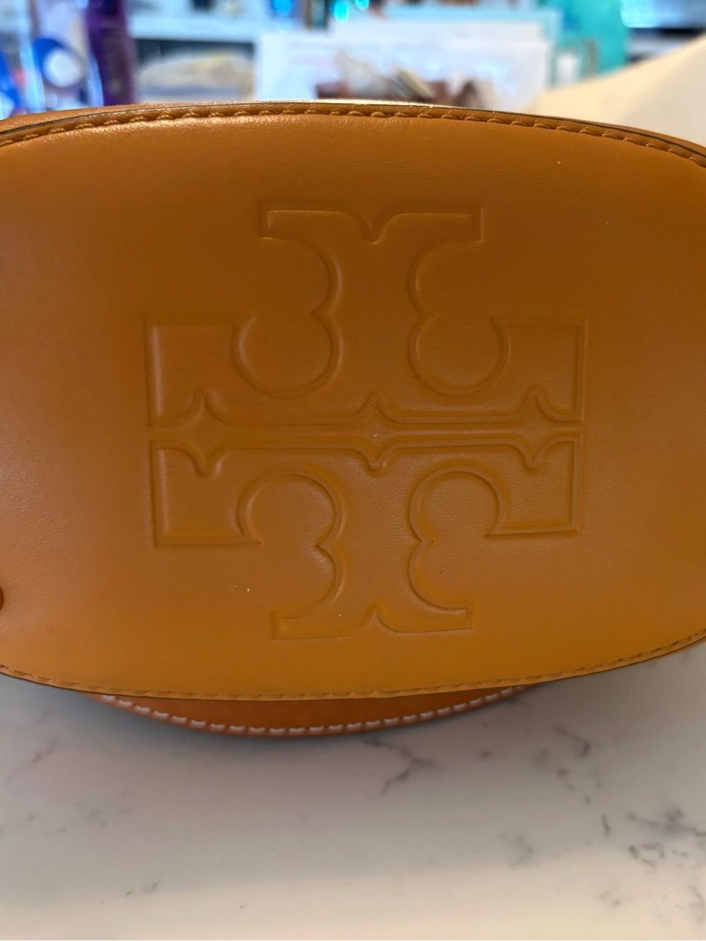 Tory Burch Color-Block Bucket Bag - Picture 7 of 7